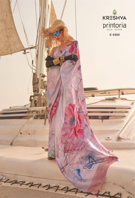 Kreshva printoria korean Designer Sarees in Delhi